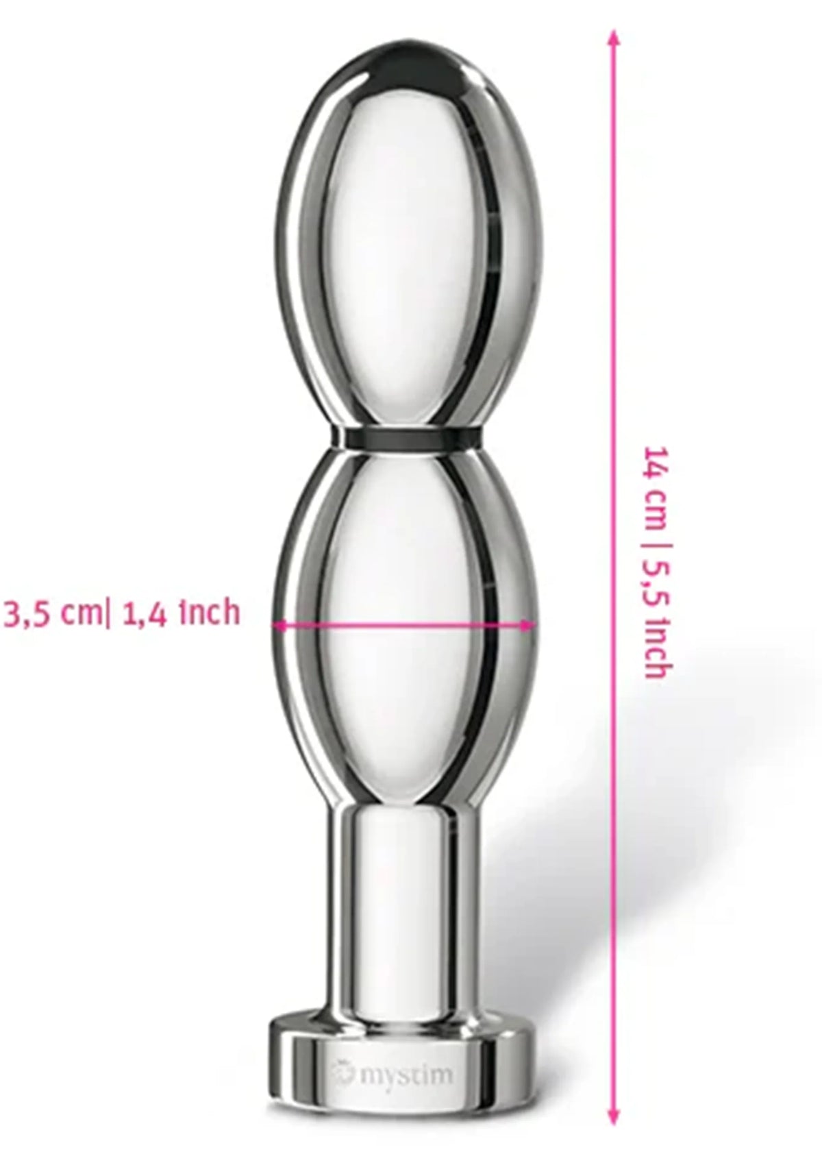 Bestel: Oh - Thello Oval Plug by MyStim - bij Happytoys.nl, happytoys.be, Happytoys.ae: erotische sex webshop | liever Happy dan Easy ⭐⭐⭐⭐⭐