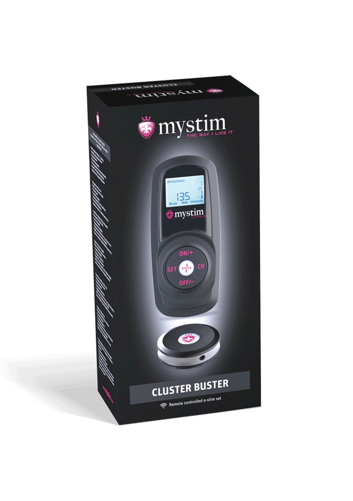 Bestel: Cluster Buster Electro Stimulation by MyStim - bij Happytoys.nl, happytoys.be, Happytoys.ae: erotische sex webshop | liever Happy dan Easy âââââ