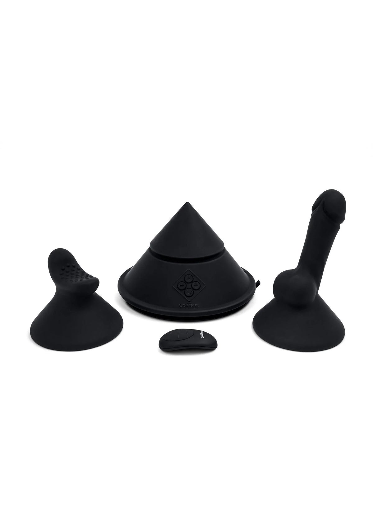 Bestel: The Cowgirl Cone Sex Machine by Cowgirl - bij Happytoys.nl, happytoys.be, Happytoys.ae: erotische sex webshop | liever Happy dan Easy ⭐⭐⭐⭐⭐ - Default Title - 35253 - BLACK