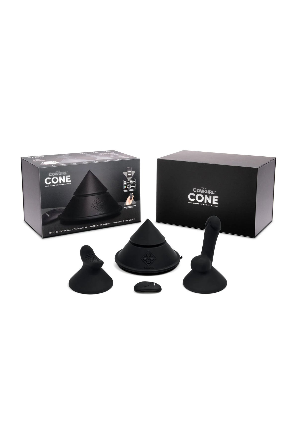 Bestel: The Cowgirl Cone Sex Machine by Cowgirl - bij Happytoys.nl, happytoys.be, Happytoys.ae: erotische sex webshop | liever Happy dan Easy ⭐⭐⭐⭐⭐