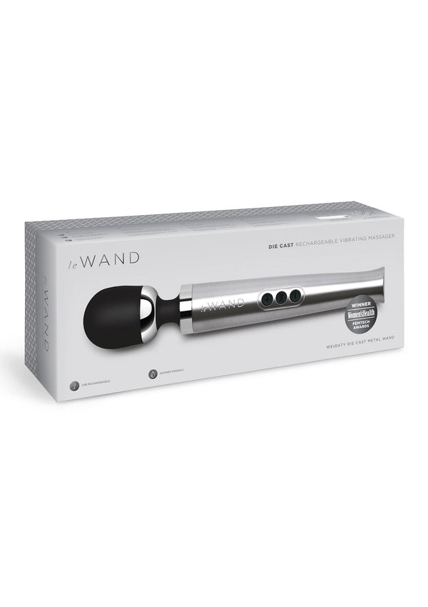 Bestel: Die Cast Rechargeable Vibrating Massager by Le Wand - bij Happytoys.nl, happytoys.be, Happytoys.ae: erotische sex webshop | liever Happy dan Easy âââââ