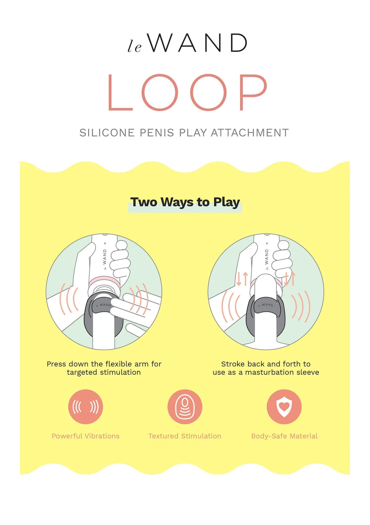Bestel: Loop Penis Play Head by LeWand - bij Happytoys.nl, happytoys.be, Happytoys.ae: erotische sex webshop | liever Happy dan Easy ⭐⭐⭐⭐⭐