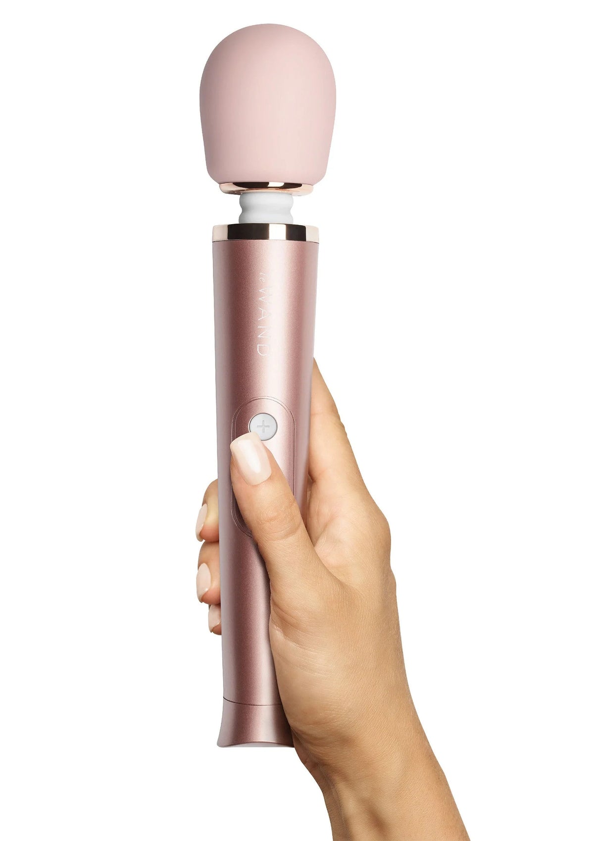 Bestel: Petite Rechargeable Wand Vibrator by Le Wand - bij Happytoys.nl, happytoys.be, Happytoys.ae: erotische sex webshop | liever Happy dan Easy ⭐⭐⭐⭐⭐ - Roségoud - 35321 - ROSEGOLD