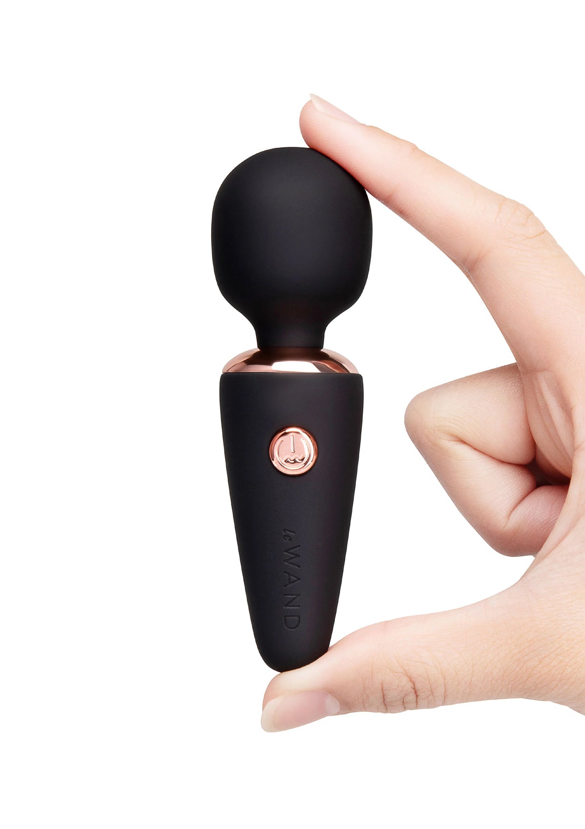 Bestel: Le Wand Mini Micro Wand by LeWand - bij Happytoys.nl, happytoys.be, Happytoys.ae: erotische sex webshop | liever Happy dan Easy ⭐⭐⭐⭐⭐ - Zwart - 35341 - BLACK