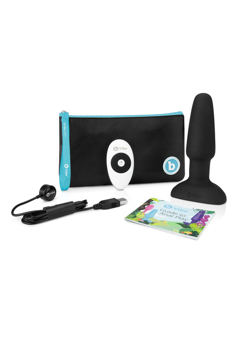 Bestel: Rimming Plug 2 with remote control by B - Vibe - bij Happytoys.nl, happytoys.be, Happytoys.ae: erotische sex webshop | liever Happy dan Easy ⭐⭐⭐⭐⭐