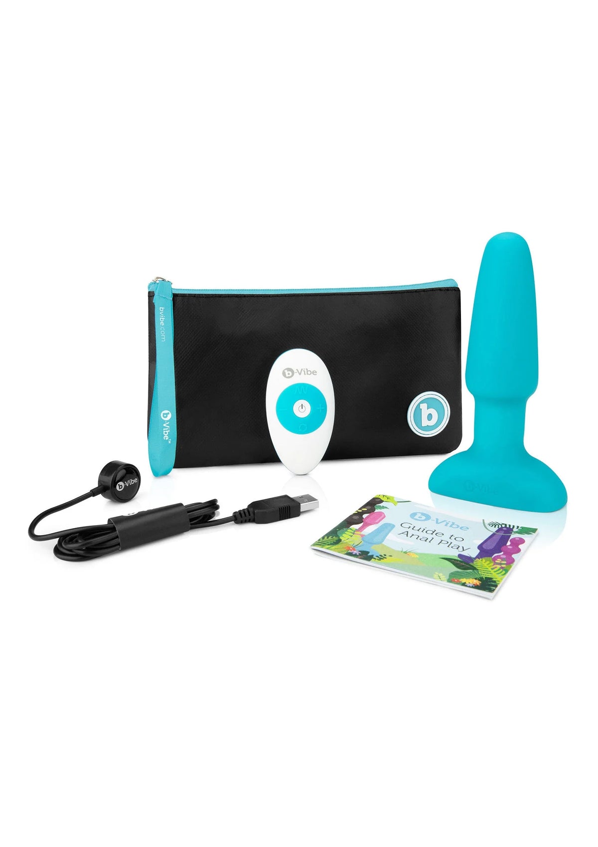 Bestel: Rimming Plug 2 with remote control by B - Vibe - bij Happytoys.nl, happytoys.be, Happytoys.ae: erotische sex webshop | liever Happy dan Easy ⭐⭐⭐⭐⭐