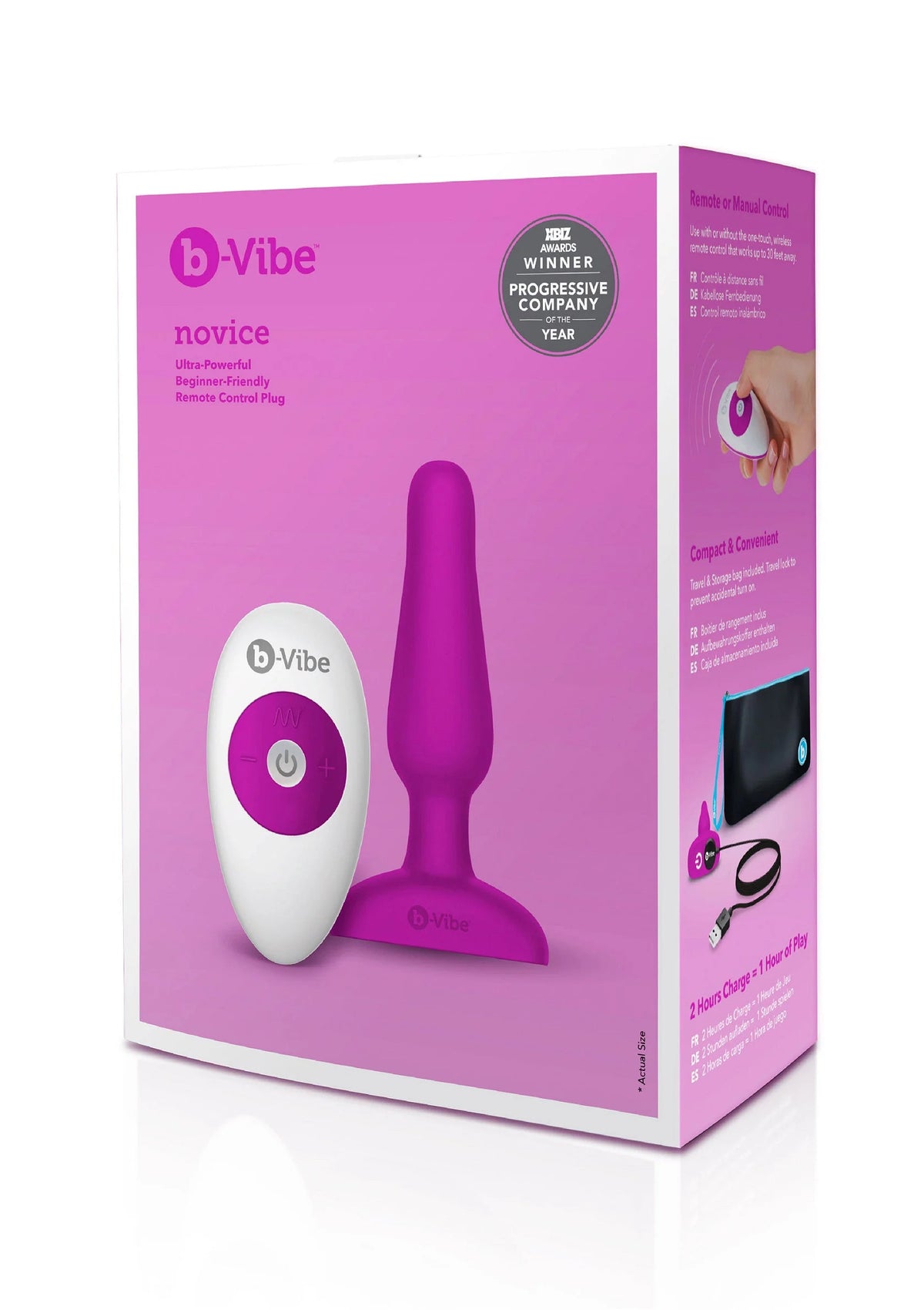 Bestel: B - Vibe Novice Plug by B - Vibe - bij Happytoys.nl, happytoys.be, Happytoys.ae: erotische sex webshop | liever Happy dan Easy ⭐⭐⭐⭐⭐