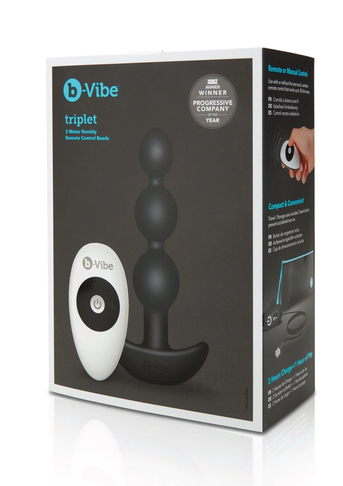 Bestel: Triplet Anal Beads by B - Vibe - bij Happytoys.nl, happytoys.be, Happytoys.ae: erotische sex webshop | liever Happy dan Easy âââââ