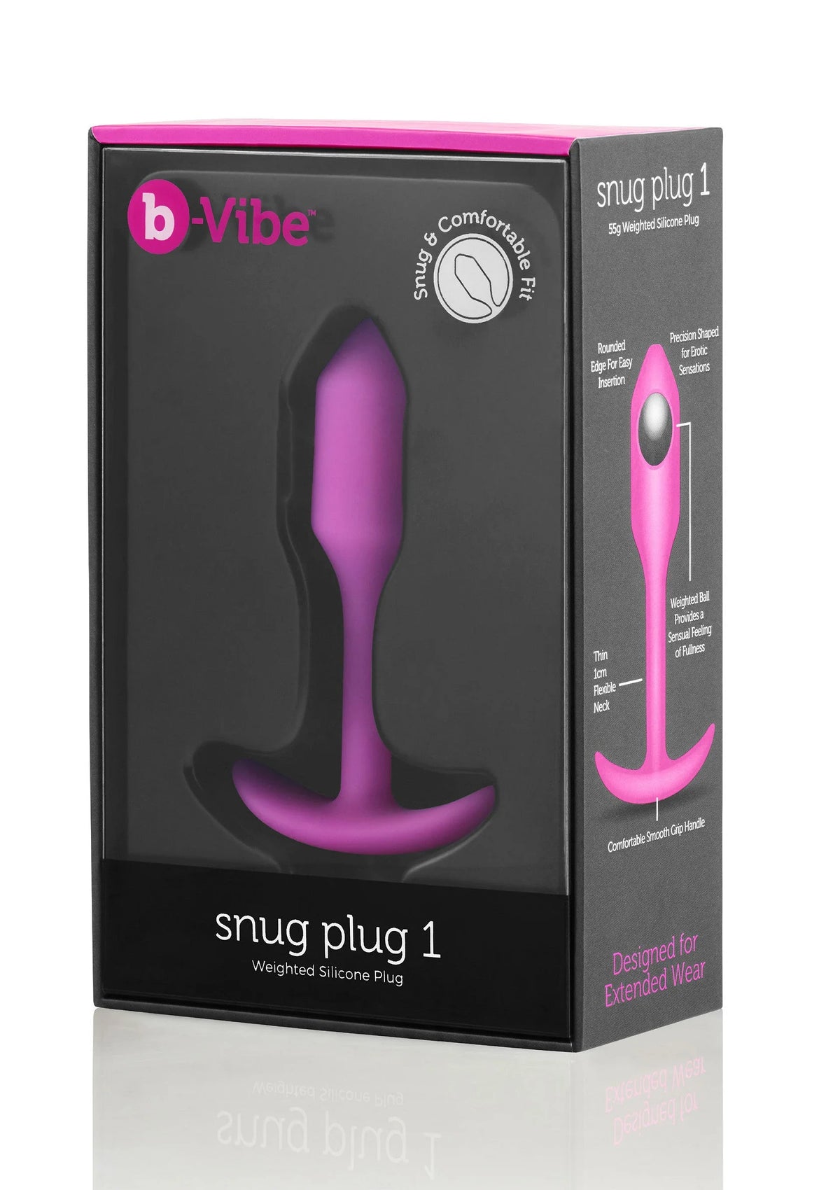Bestel: Snug Plug 1 by B - Vibe - bij Happytoys.nl, happytoys.be, Happytoys.ae: erotische sex webshop | liever Happy dan Easy âââââ