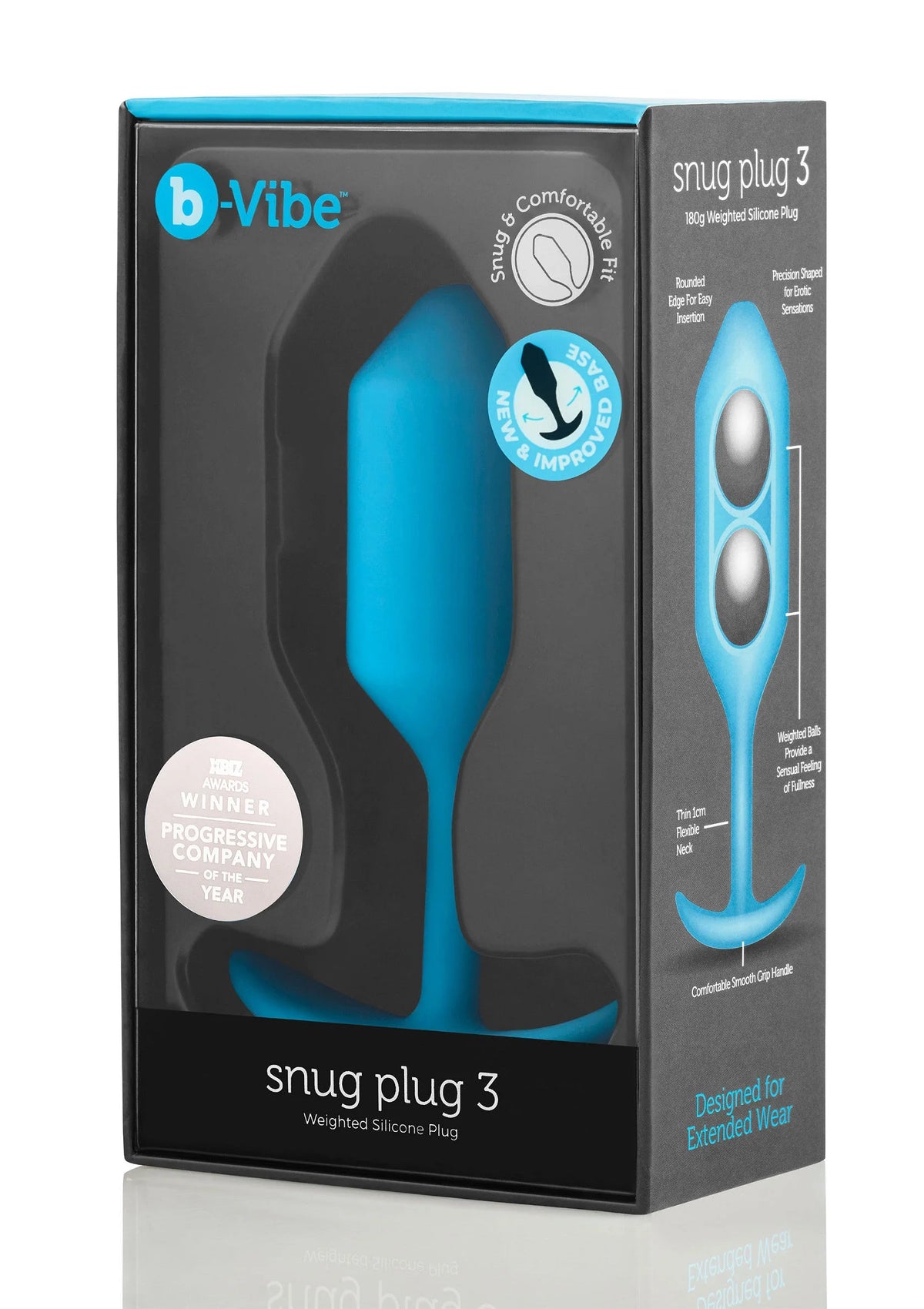 Bestel: B - Vibe Snug Anal Butt Plug 3 by B - Vibe - bij Happytoys.nl, happytoys.be, Happytoys.ae: erotische sex webshop | liever Happy dan Easy ⭐⭐⭐⭐⭐