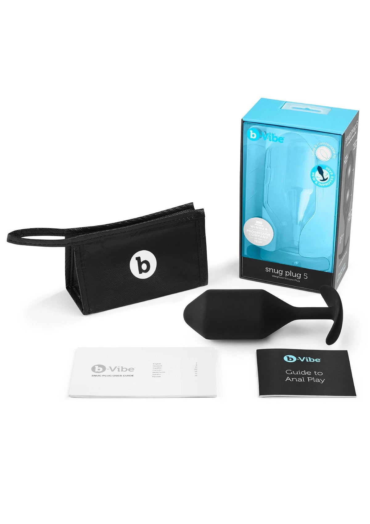 Bestel: Snug Plug 5 by B - Vibe - bij Happytoys.nl, happytoys.be, Happytoys.ae: erotische sex webshop | liever Happy dan Easy ⭐⭐⭐⭐⭐