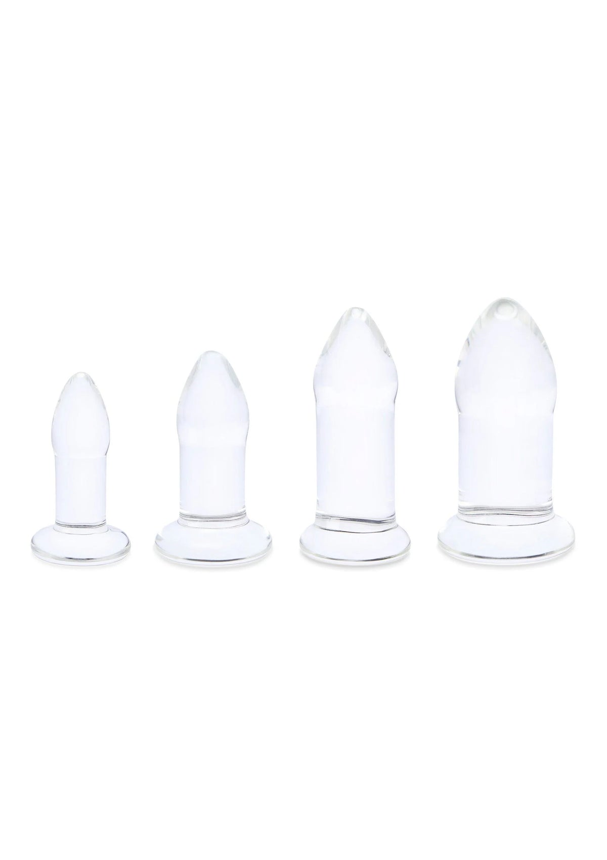 Bestel: Anal Dilators Set B - Vibe - bij Happytoys.nl, happytoys.be, Happytoys.ae: erotische sex webshop | liever Happy dan Easy ⭐⭐⭐⭐⭐ - Default Title - 35450 - CLEAR