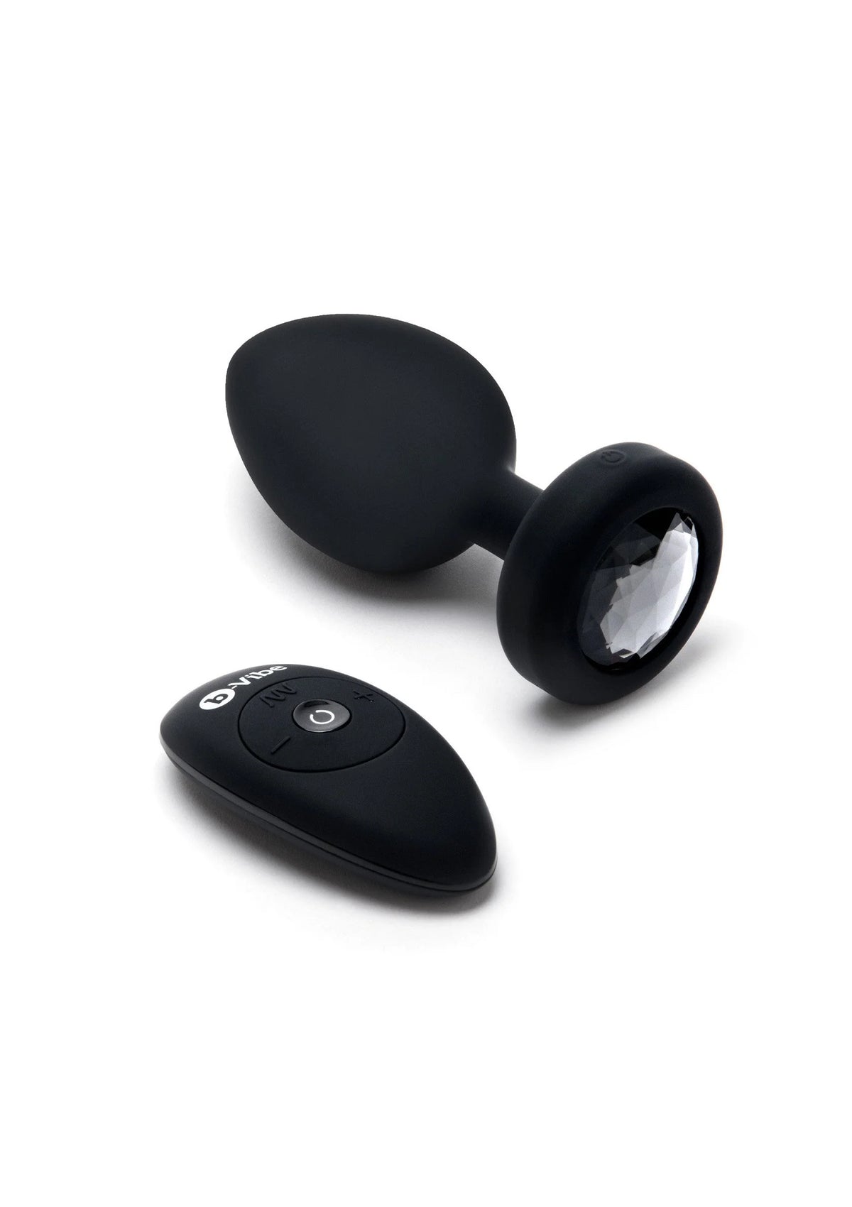 Bestel: Vibrating Jewel Plug XXL by B - Vibe - bij Happytoys.nl, happytoys.be, Happytoys.ae: erotische sex webshop | liever Happy dan Easy ⭐⭐⭐⭐⭐ - Default Title - 35452 - BLACK
