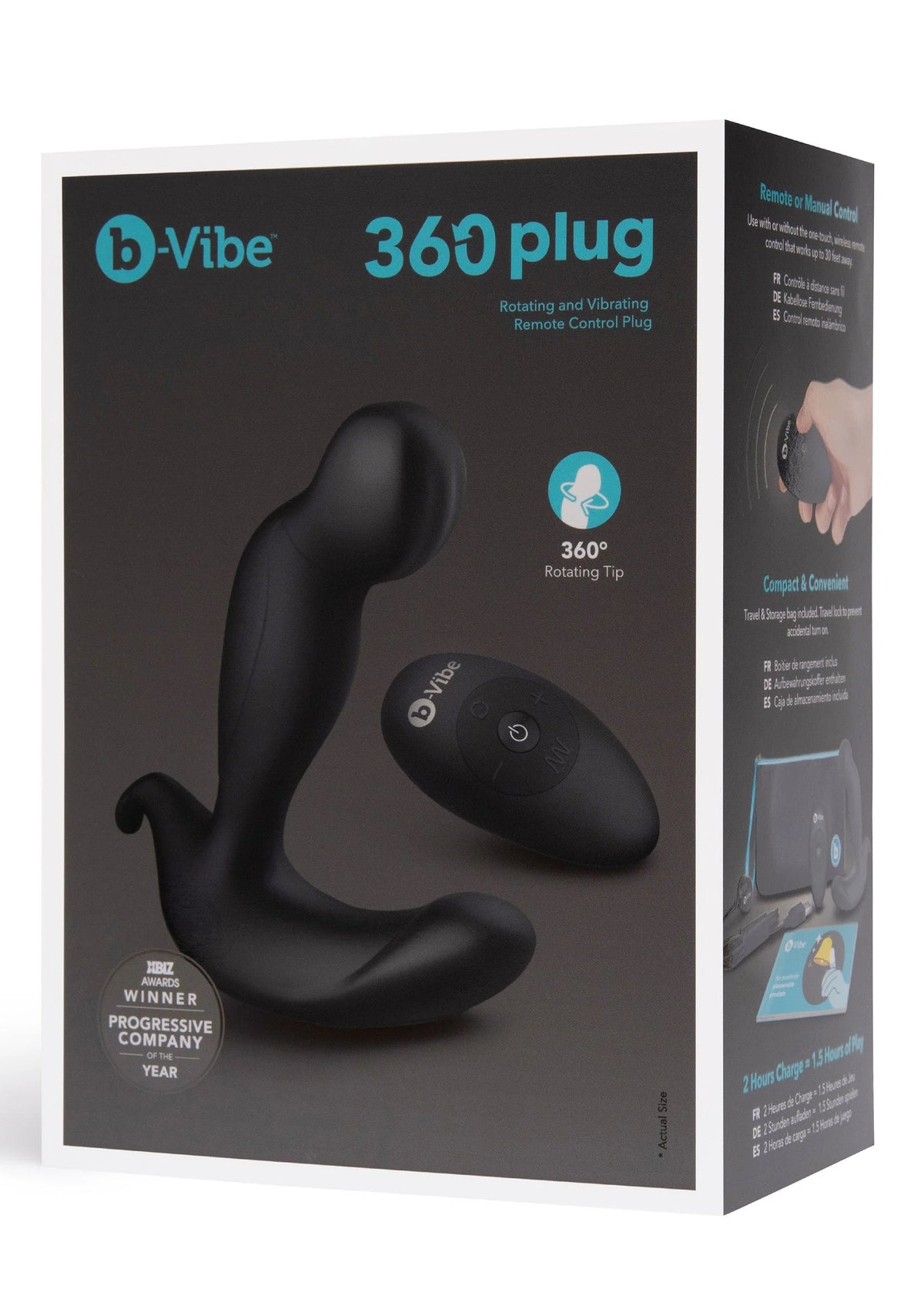 Bestel: 360 Plug by B - Vibe - bij Happytoys.nl, happytoys.be, Happytoys.ae: erotische sex webshop | liever Happy dan Easy ⭐⭐⭐⭐⭐