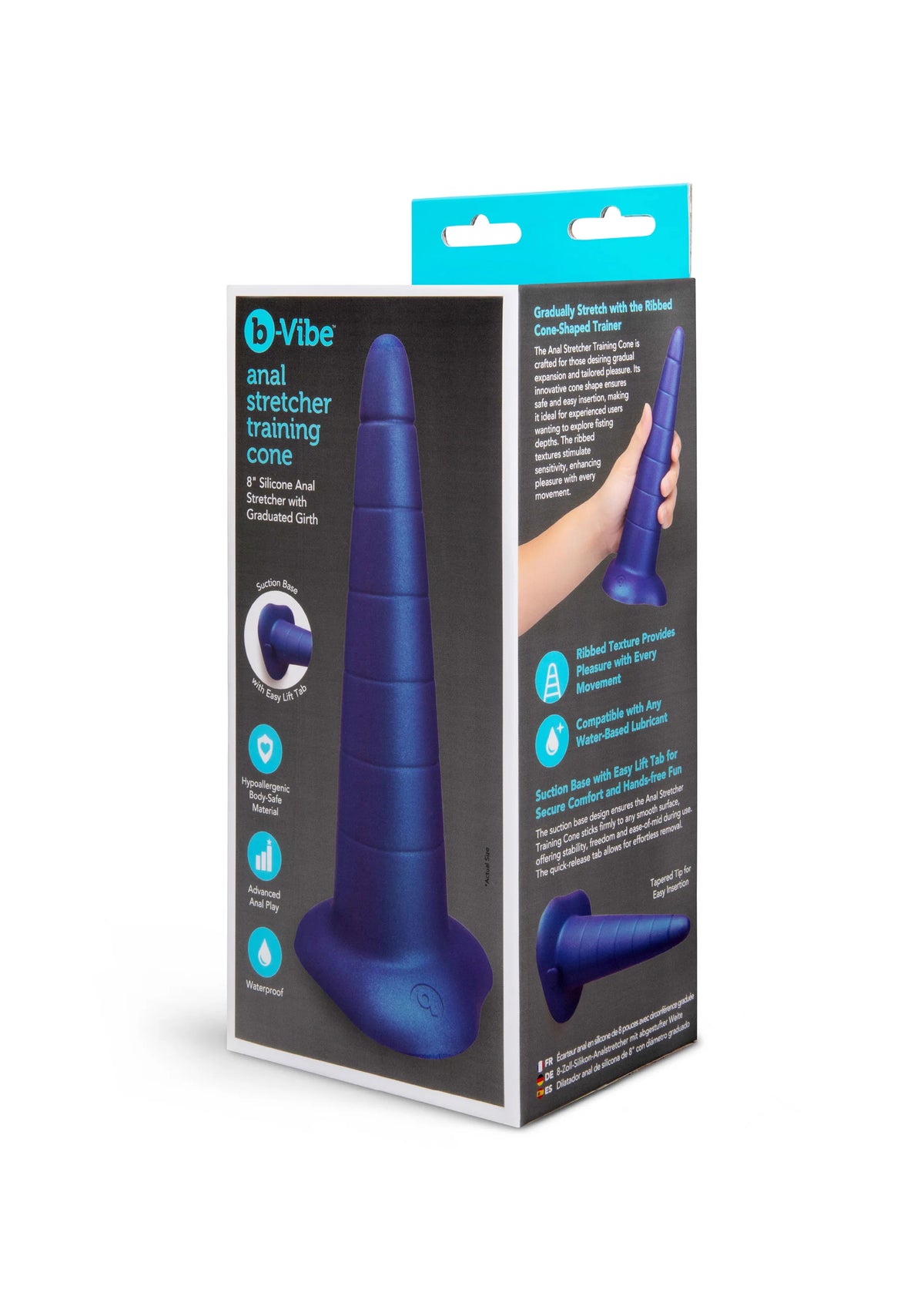 Bestel: Anal Stretcher Training Cone by B - Vibe - bij Happytoys.nl, happytoys.be, Happytoys.ae: erotische sex webshop | liever Happy dan Easy ⭐⭐⭐⭐⭐