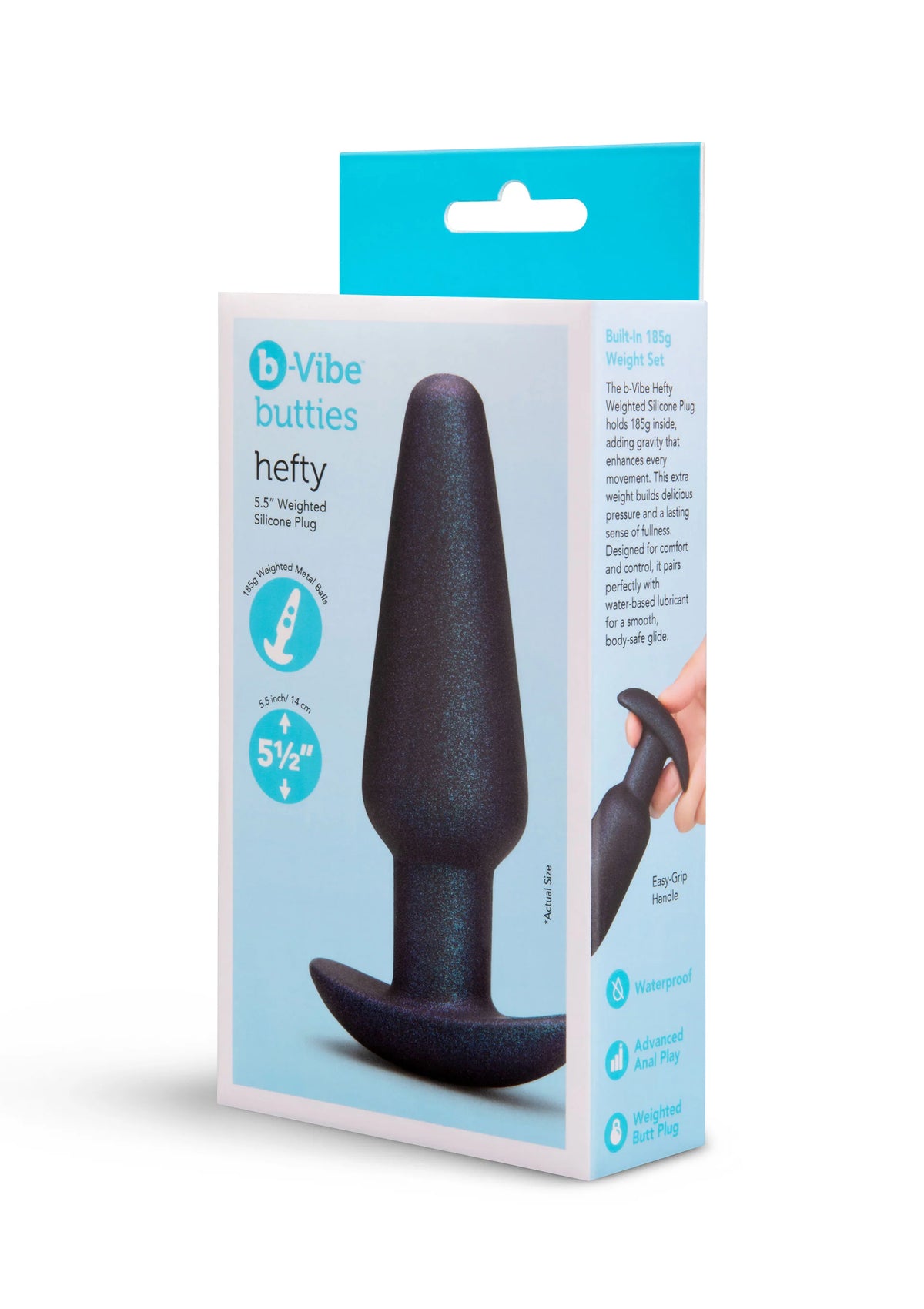 Bestel: Butties Hefty butplug by B - Vibe - bij Happytoys.nl, happytoys.be, Happytoys.ae: erotische sex webshop | liever Happy dan Easy âââââ