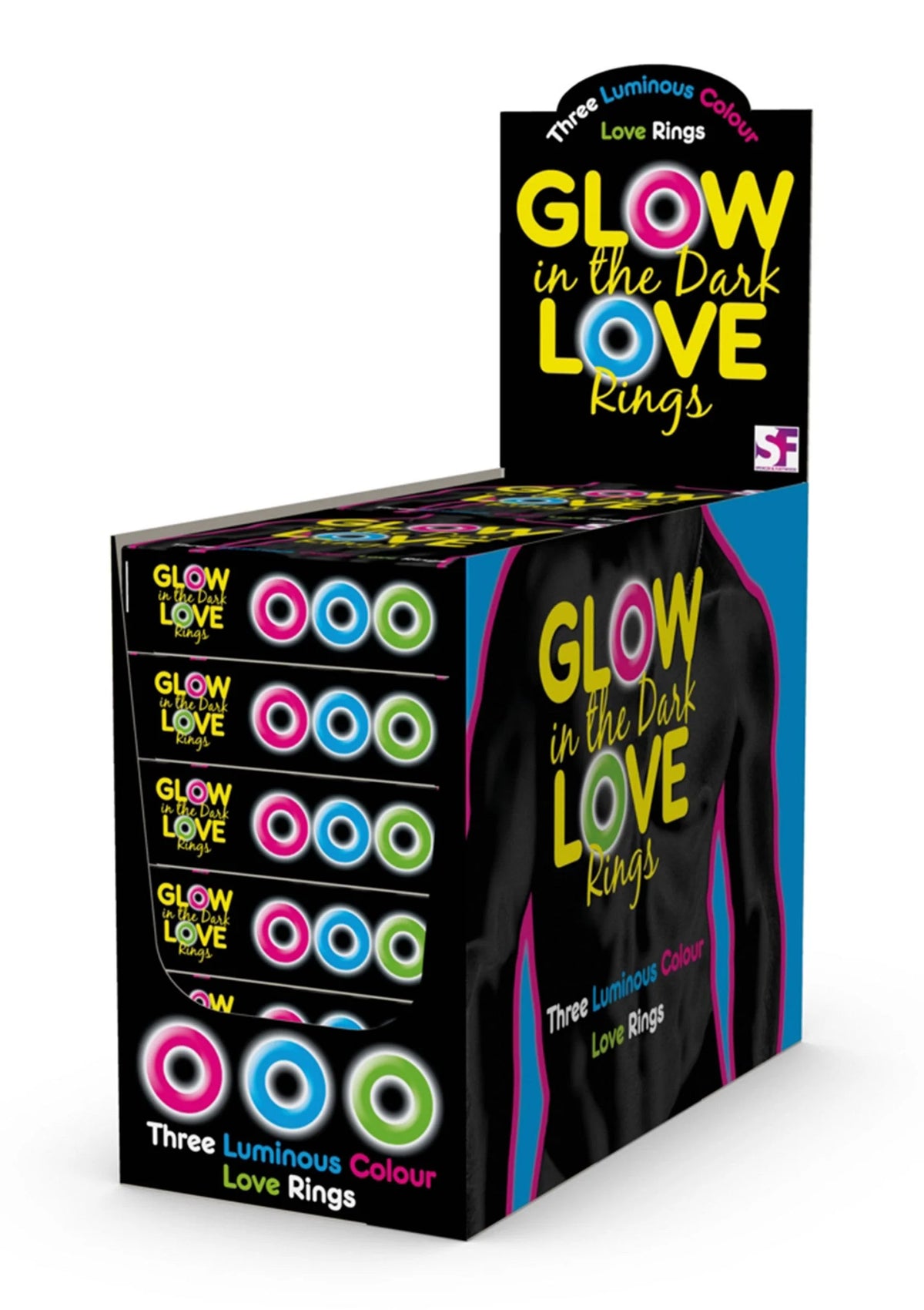 Bestel: Glow In The Dark Love Rings by Spencer & Fleetwood - bij Happytoys.nl, happytoys.be, Happytoys.ae: erotische sex webshop | liever Happy dan Easy âââââ