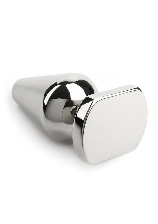 Bestel: Heavy Steel Butt Plug Medium by Mr. Steel - bij Happytoys.nl, happytoys.be, Happytoys.ae: erotische sex webshop | liever Happy dan Easy ⭐⭐⭐⭐⭐