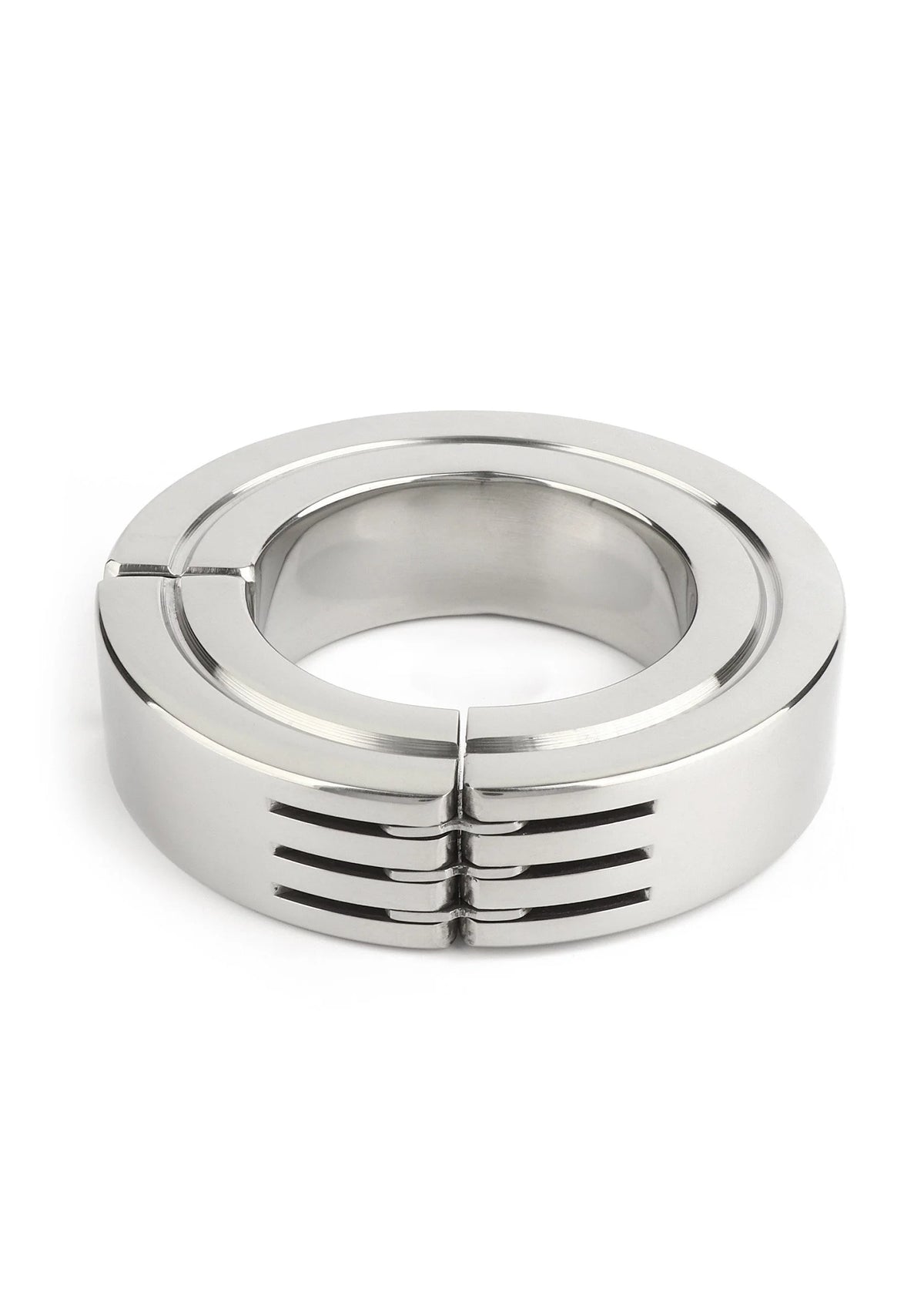 Bestel: Hinged Magnetic Cockring 40mm by Mr. Steel - bij Happytoys.nl, happytoys.be, Happytoys.ae: erotische sex webshop | liever Happy dan Easy âââââ