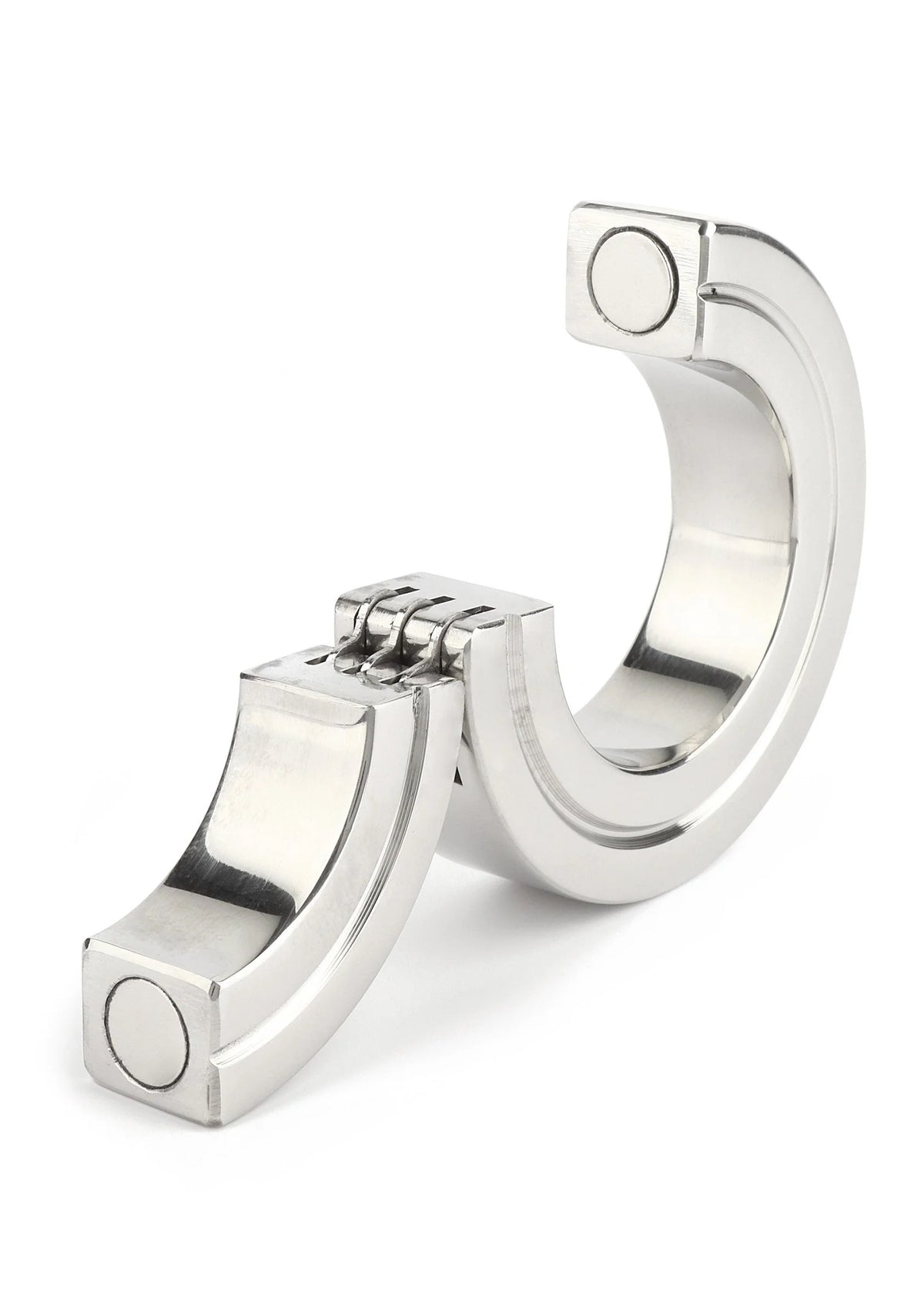 Bestel: Hinged Magnetic Cockring 40mm by Mr. Steel - bij Happytoys.nl, happytoys.be, Happytoys.ae: erotische sex webshop | liever Happy dan Easy âââââ
