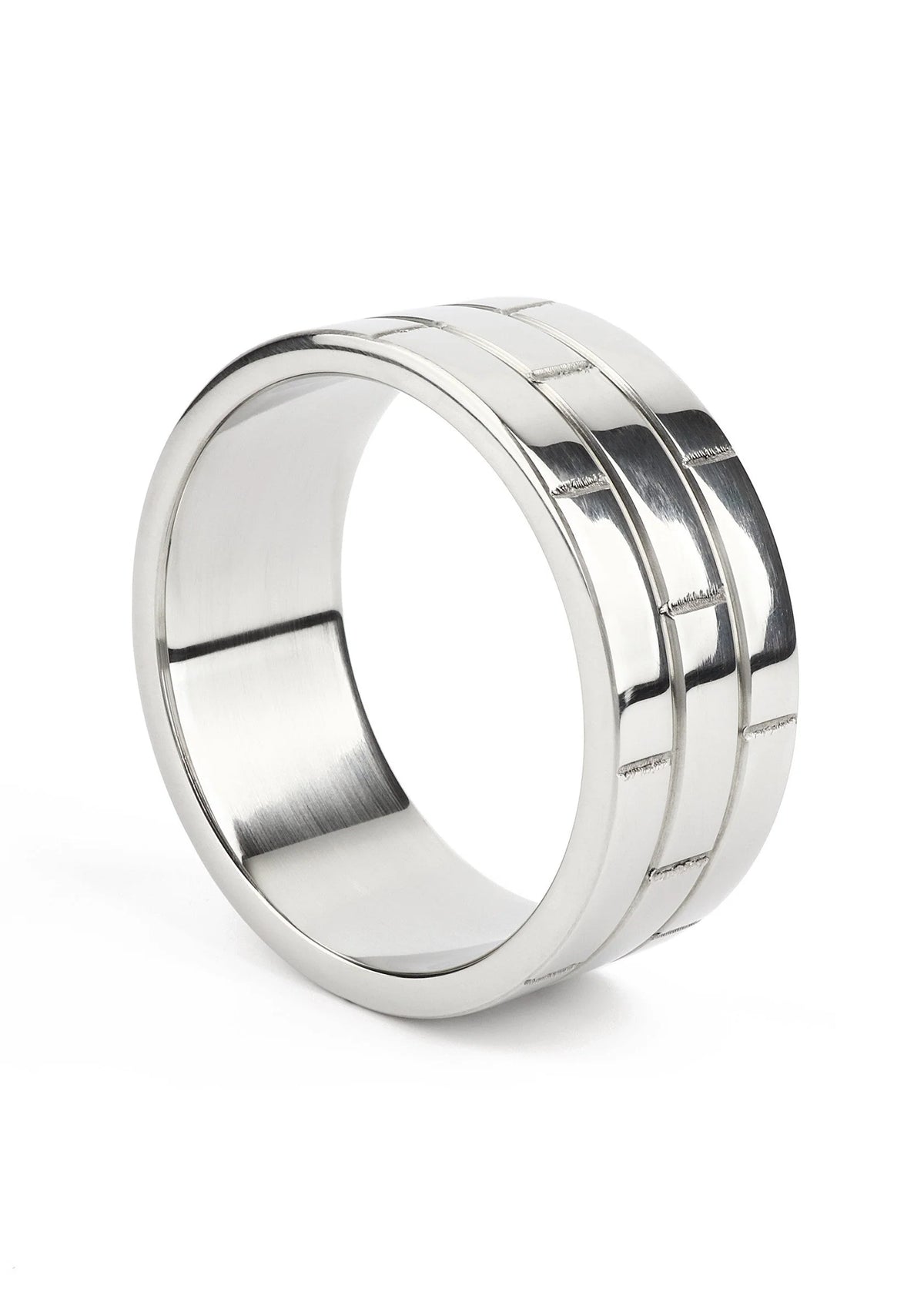 Bestel: The Wall C - Ring 55mm by Mr. Steel - bij Happytoys.nl, happytoys.be, Happytoys.ae: erotische sex webshop | liever Happy dan Easy ⭐⭐⭐⭐⭐ - Default Title - 38204 - SILVER