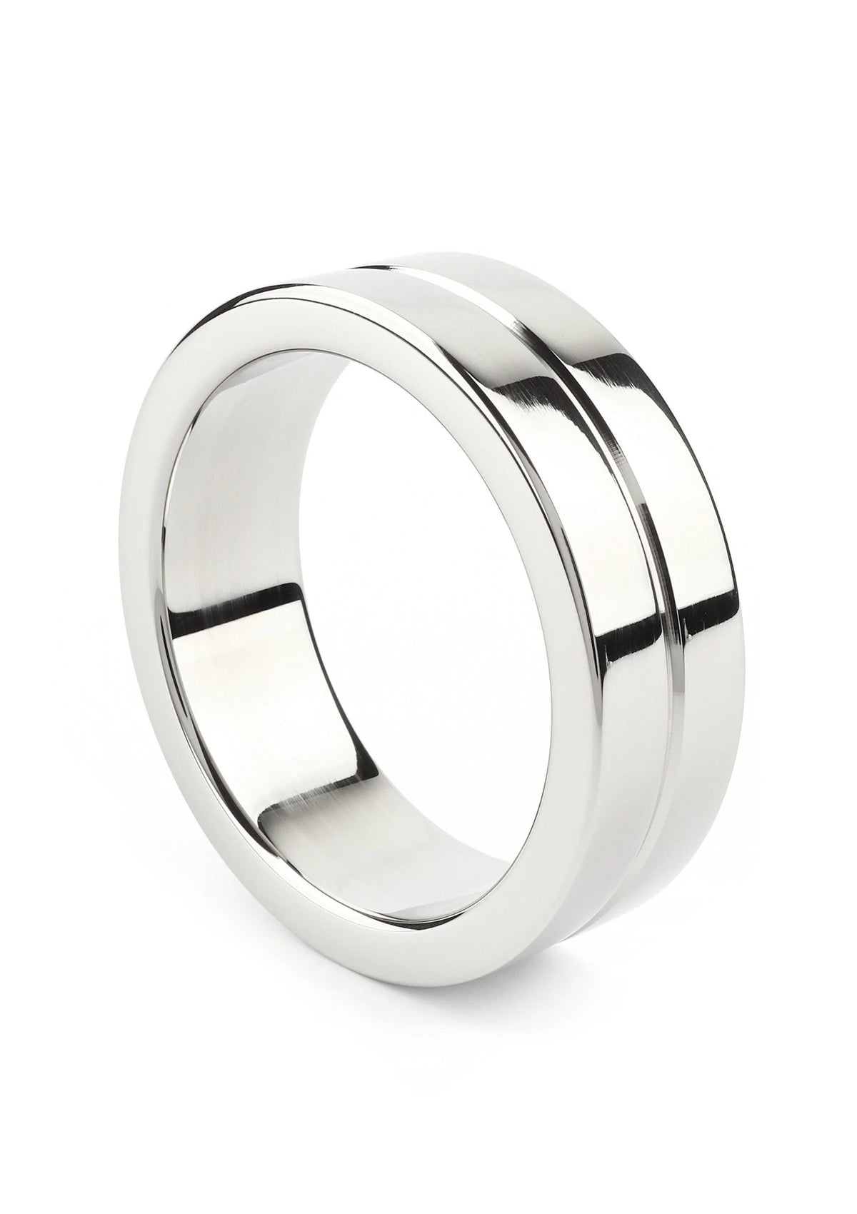 Bestel: Single Grooved C - Ring 40mm - bij Happytoys.nl, happytoys.be, Happytoys.ae: erotische sex webshop | liever Happy dan Easy âââââ - Default Title - 38225 - SILVER