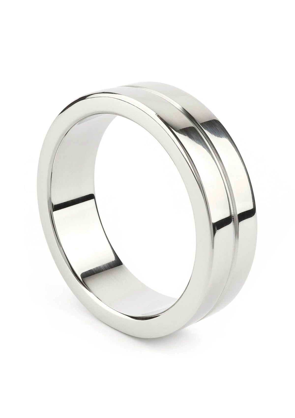 Bestel: Single Grooved C - Ring 45mm - bij Happytoys.nl, happytoys.be, Happytoys.ae: erotische sex webshop | liever Happy dan Easy âââââ - Default Title - 38226 - SILVER