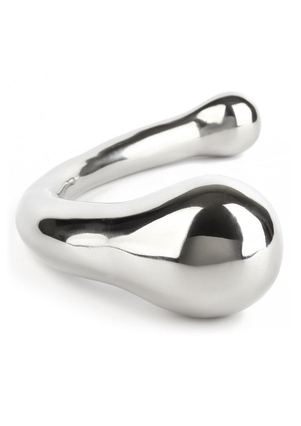Bestel: The Curvy G - spot Double Ended by Mr. Steel - bij Happytoys.nl, happytoys.be, Happytoys.ae: erotische sex webshop | liever Happy dan Easy ⭐⭐⭐⭐⭐
