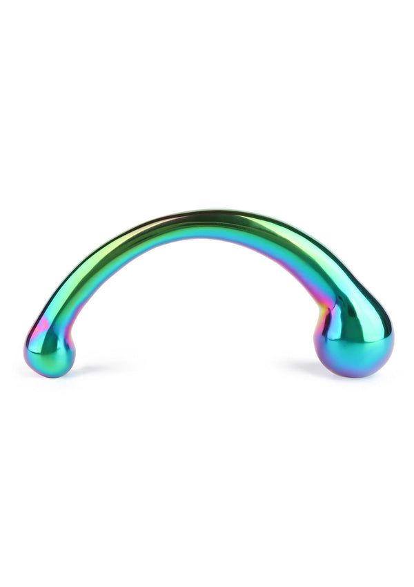 Bestel: The Curvy G - spot Rainbow by Mr. Steel - bij Happytoys.nl, happytoys.be, Happytoys.ae: erotische sex webshop | liever Happy dan Easy ⭐⭐⭐⭐⭐