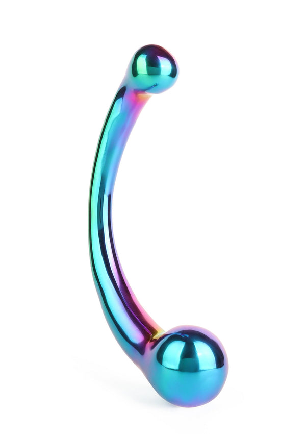 Bestel: The Curvy G - spot Rainbow by Mr. Steel - bij Happytoys.nl, happytoys.be, Happytoys.ae: erotische sex webshop | liever Happy dan Easy ⭐⭐⭐⭐⭐