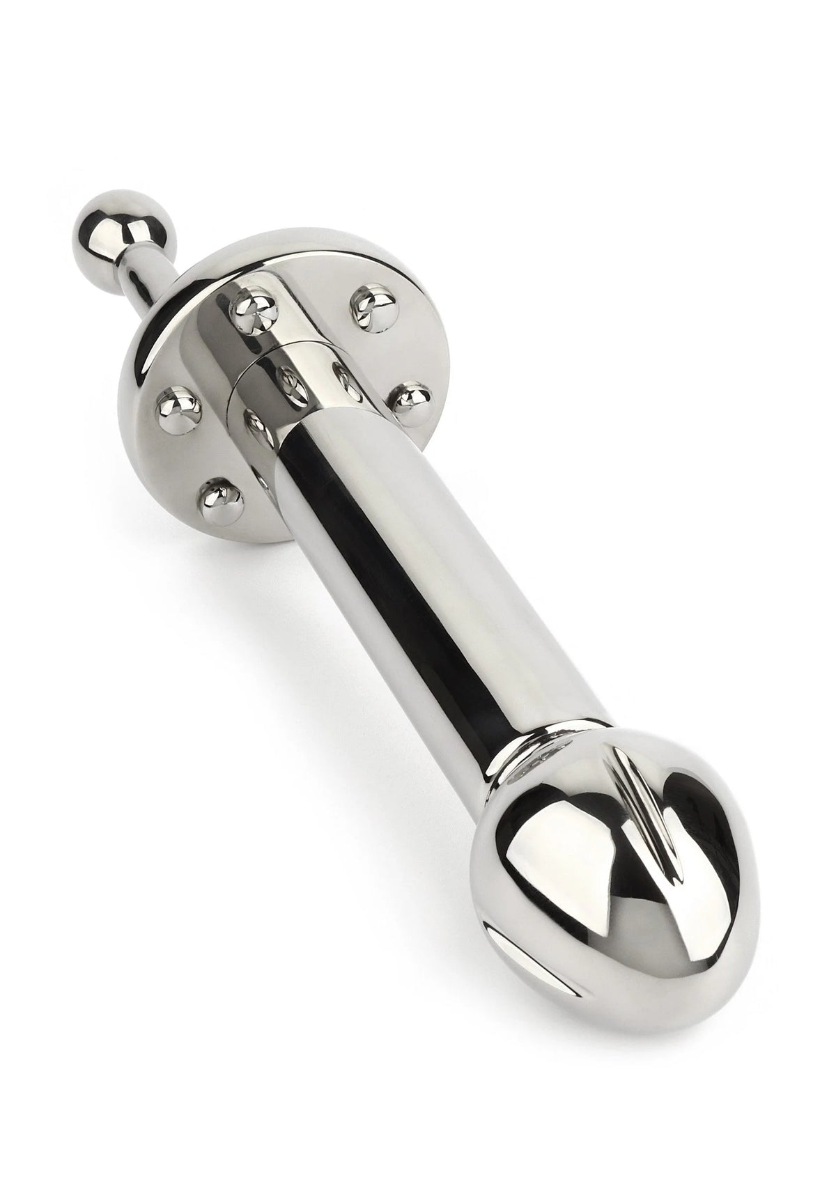 Bestel: Reamer Dildo Rotator by Mr. Steel - bij Happytoys.nl, happytoys.be, Happytoys.ae: erotische sex webshop | liever Happy dan Easy ⭐⭐⭐⭐⭐ - Default Title - 38315 - SILVER