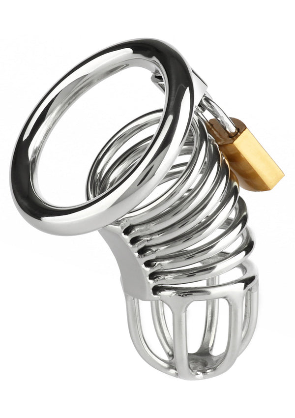 Bestel: Ring Master Chastity Device by Mr. Steel - bij Happytoys.nl, happytoys.be, Happytoys.ae: erotische sex webshop | liever Happy dan Easy ⭐⭐⭐⭐⭐
