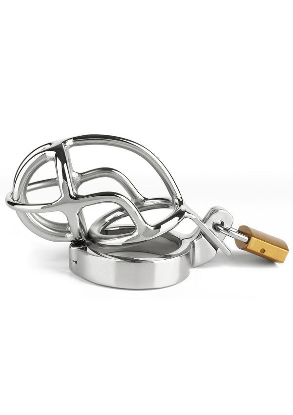 Bestel: San Quentin Chastity Cage by Mr. Steel - bij Happytoys.nl, happytoys.be, Happytoys.ae: erotische sex webshop | liever Happy dan Easy βββββ