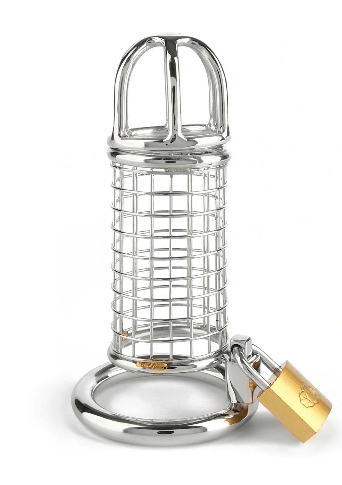 Bestel: Matrix Cock Cage by Mr. Steel - bij Happytoys.nl, happytoys.be, Happytoys.ae: erotische sex webshop | liever Happy dan Easy âââââ - Default Title - 38348 - SILVER