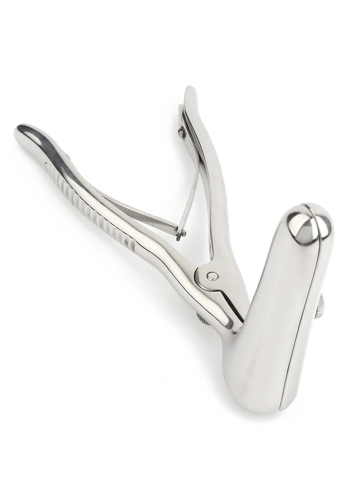 Bestel: Sims Rectal Speculum by Mr Steel - bij Happytoys.nl, happytoys.be, Happytoys.ae: erotische sex webshop | liever Happy dan Easy âââââ - Default Title - 38364 - SILVER