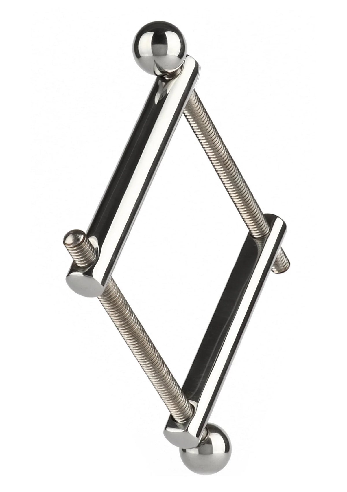 Bestel: Gemini Ball Vise by Mr. Steel - bij Happytoys.nl, happytoys.be, Happytoys.ae: erotische sex webshop | liever Happy dan Easy ⭐⭐⭐⭐⭐ - Default Title - 38400 - SILVER