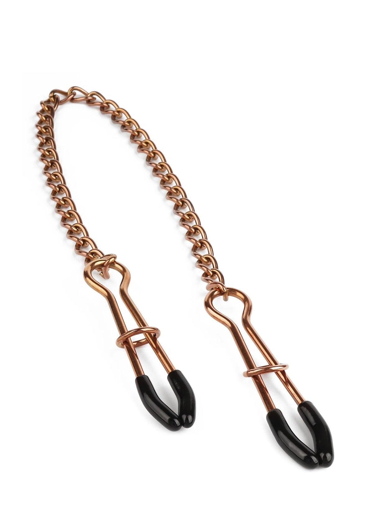 Bestel: Tweezer Nipple Clamps Gold - bij Happytoys.nl, happytoys.be, Happytoys.ae: erotische sex webshop | liever Happy dan Easy âââââ - Default Title - 38408 - ROSEGOLD