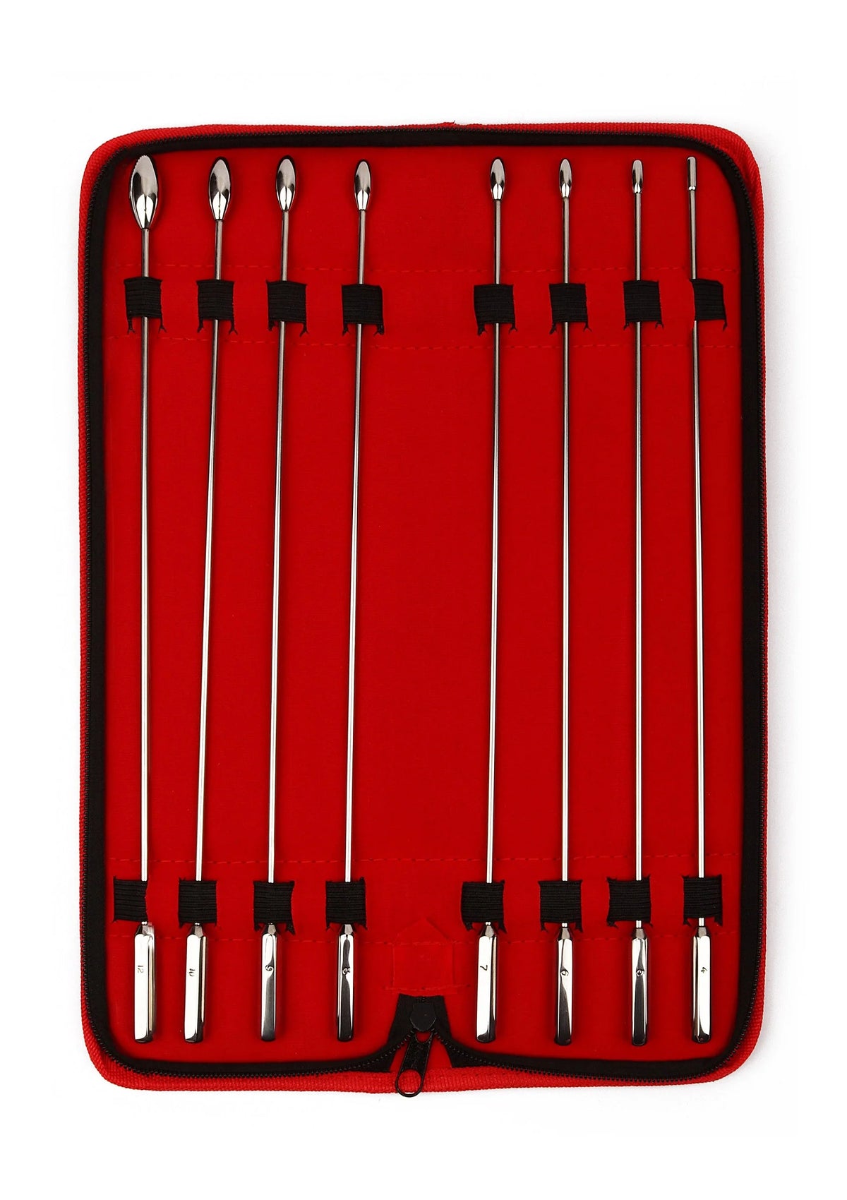 Bestel: Rosebud Urethral Sounds 8 pcs - bij Happytoys.nl, happytoys.be, Happytoys.ae: erotische sex webshop | liever Happy dan Easy âââââ - Default Title - 38460 - SILVER