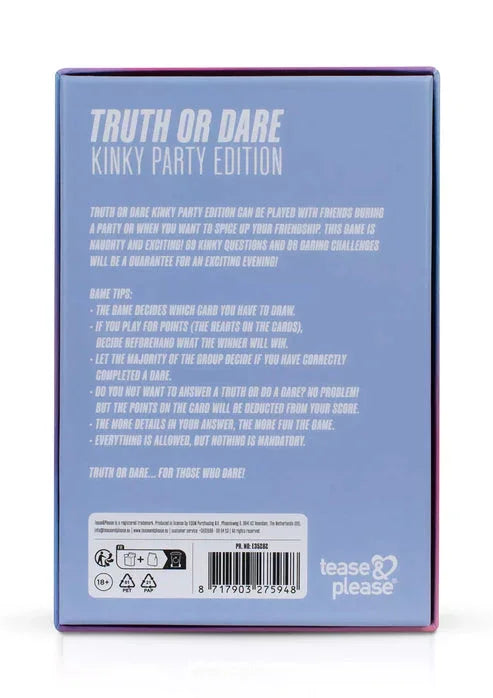 Bestel: Truth or Dare Kinky Party Edition by Tease & Please - bij Happytoys.nl, happytoys.be, Happytoys.ae: erotische sex webshop | liever Happy dan Easy âââââ