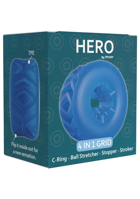 Bestel: 4 - in - 1 Grid Ring by ToyJoy - bij Happytoys.nl, happytoys.be, Happytoys.ae: erotische sex webshop | liever Happy dan Easy âââââ
