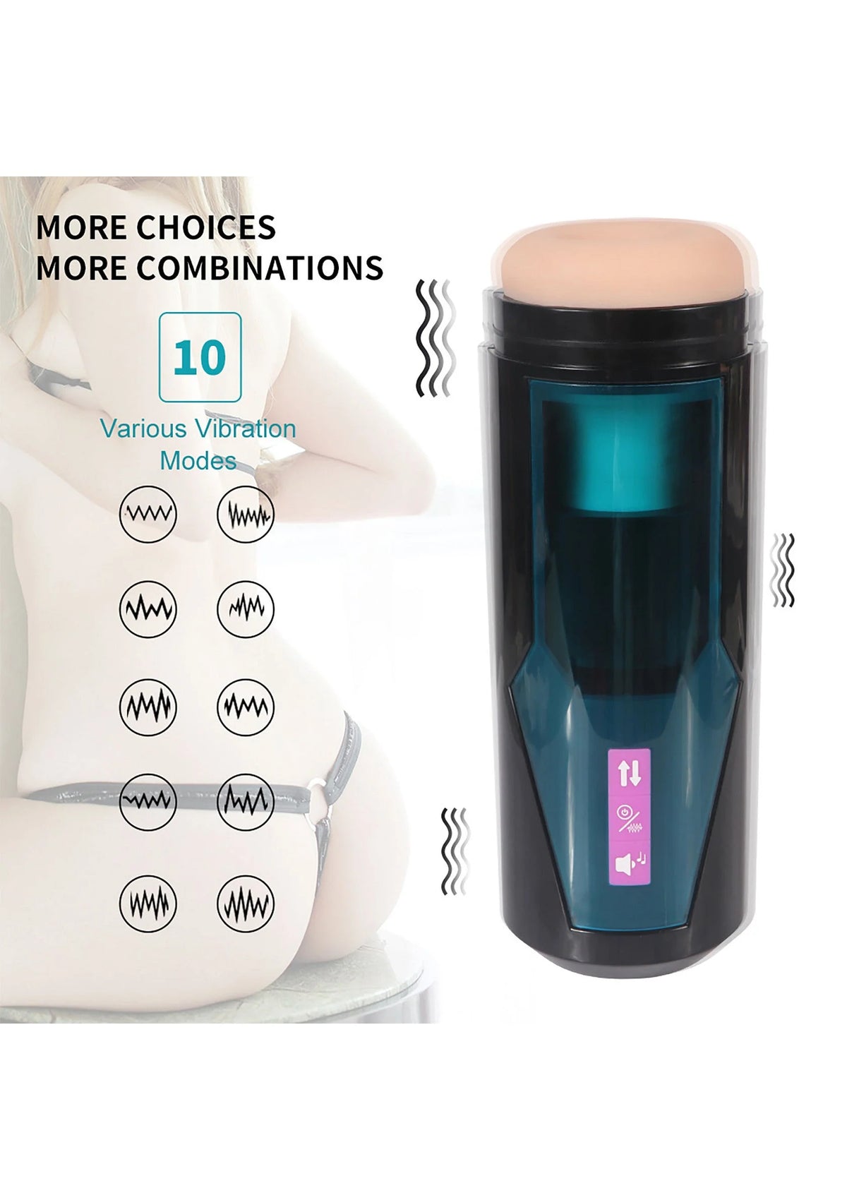 Bestel: Hismith KlicLok Vibrating Stroker by HiSmith - bij Happytoys.nl, happytoys.be, Happytoys.ae: erotische sex webshop | liever Happy dan Easy ⭐⭐⭐⭐⭐