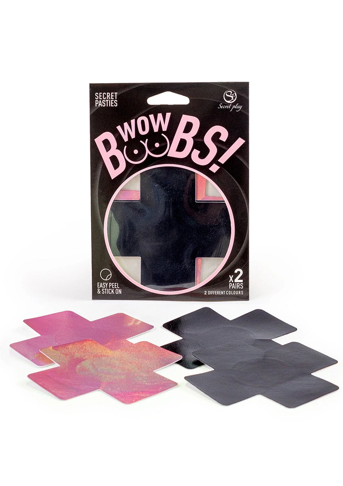Bestel: Cross Nipple Pasties 2 Pair - bij Happytoys.nl, happytoys.be, Happytoys.ae: erotische sex webshop | liever Happy dan Easy âââââ