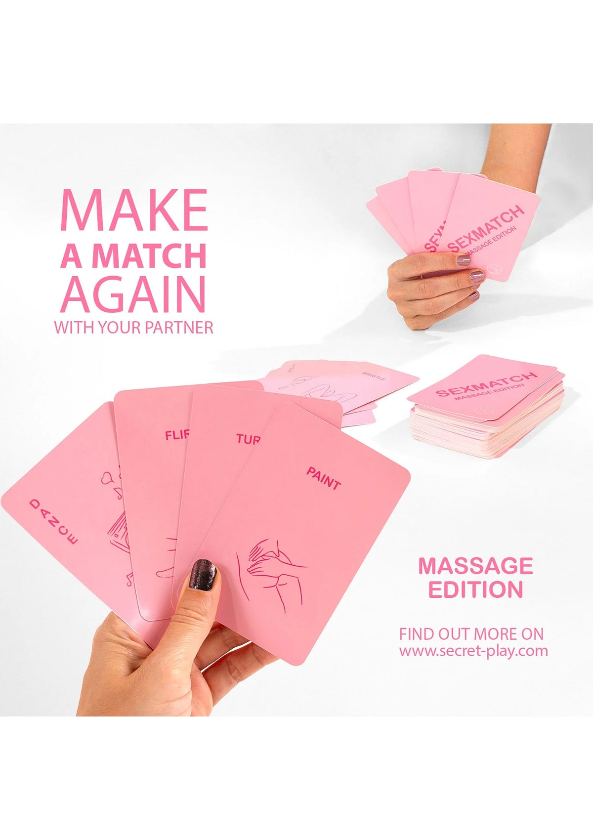 Bestel: Sexmatch Massage Edition Game - bij Happytoys.nl, happytoys.be, Happytoys.ae: erotische sex webshop | liever Happy dan Easy ⭐⭐⭐⭐⭐