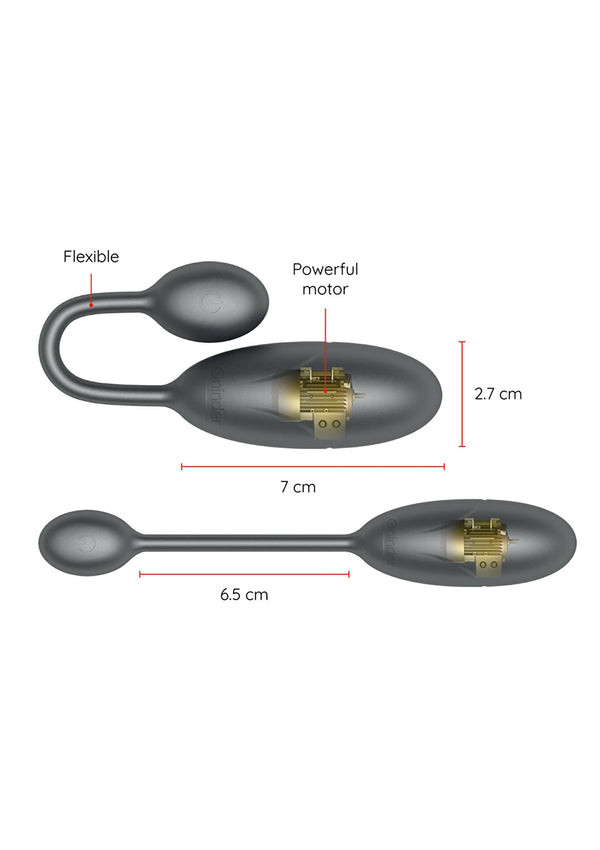 Bestel: Denver Vibrating Egg + App by Oninder - bij Happytoys.nl, happytoys.be, Happytoys.ae: erotische sex webshop | liever Happy dan Easy ⭐⭐⭐⭐⭐