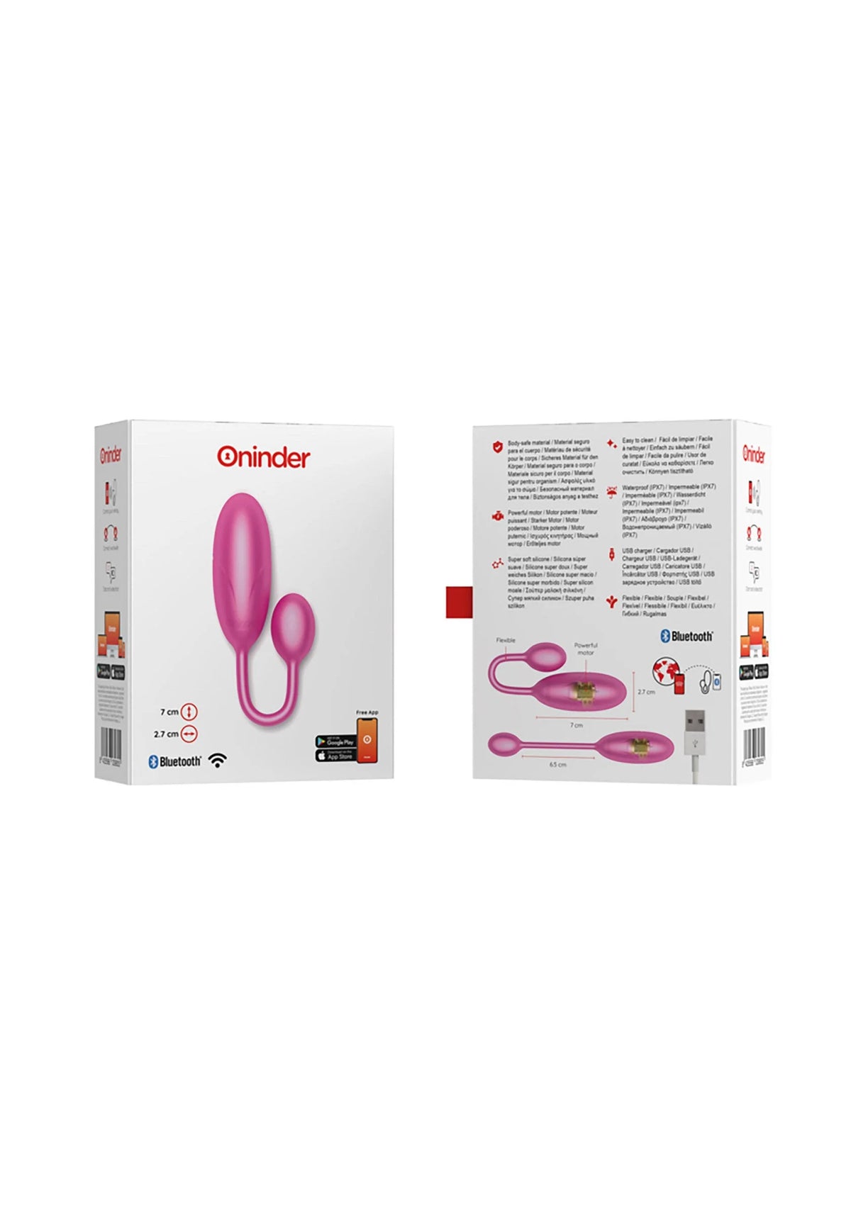 Bestel: Denver Vibrating Egg + App by Oninder - bij Happytoys.nl, happytoys.be, Happytoys.ae: erotische sex webshop | liever Happy dan Easy ⭐⭐⭐⭐⭐