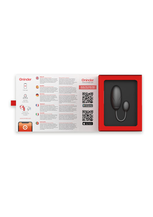 Bestel: Tokyo Vibrating Egg + App by Oninder - bij Happytoys.nl, happytoys.be, Happytoys.ae: erotische sex webshop | liever Happy dan Easy ⭐⭐⭐⭐⭐