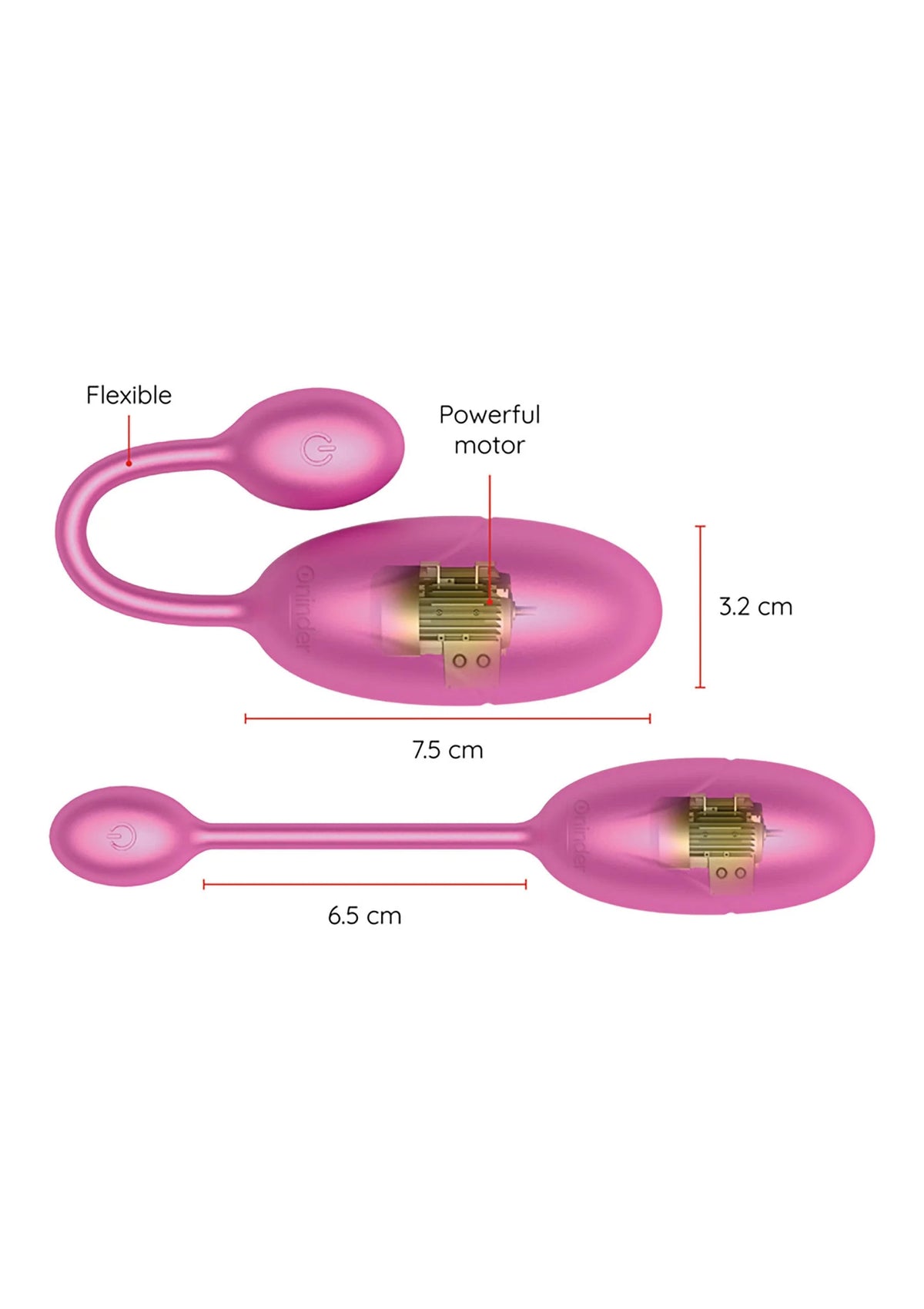 Bestel: Tokyo Vibrating Egg + App by Oninder - bij Happytoys.nl, happytoys.be, Happytoys.ae: erotische sex webshop | liever Happy dan Easy ⭐⭐⭐⭐⭐