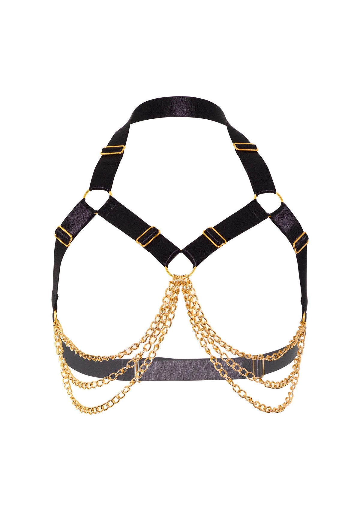 Bestel: Luxury Chain Bra - bij Happytoys.nl, happytoys.be, Happytoys.ae: erotische sex webshop | liever Happy dan Easy ⭐⭐⭐⭐⭐