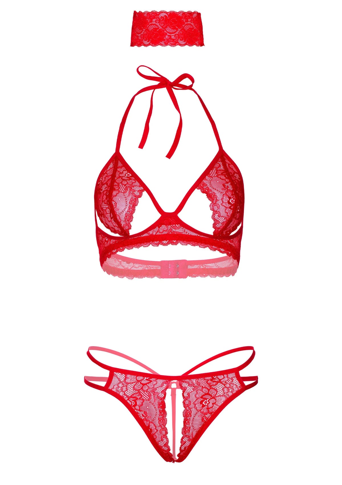 Bestel: 3PC Bra, Panty and Blindfold by Daring Intimates - bij Happytoys.nl, happytoys.be, Happytoys.ae: erotische sex webshop | liever Happy dan Easy ⭐⭐⭐⭐⭐