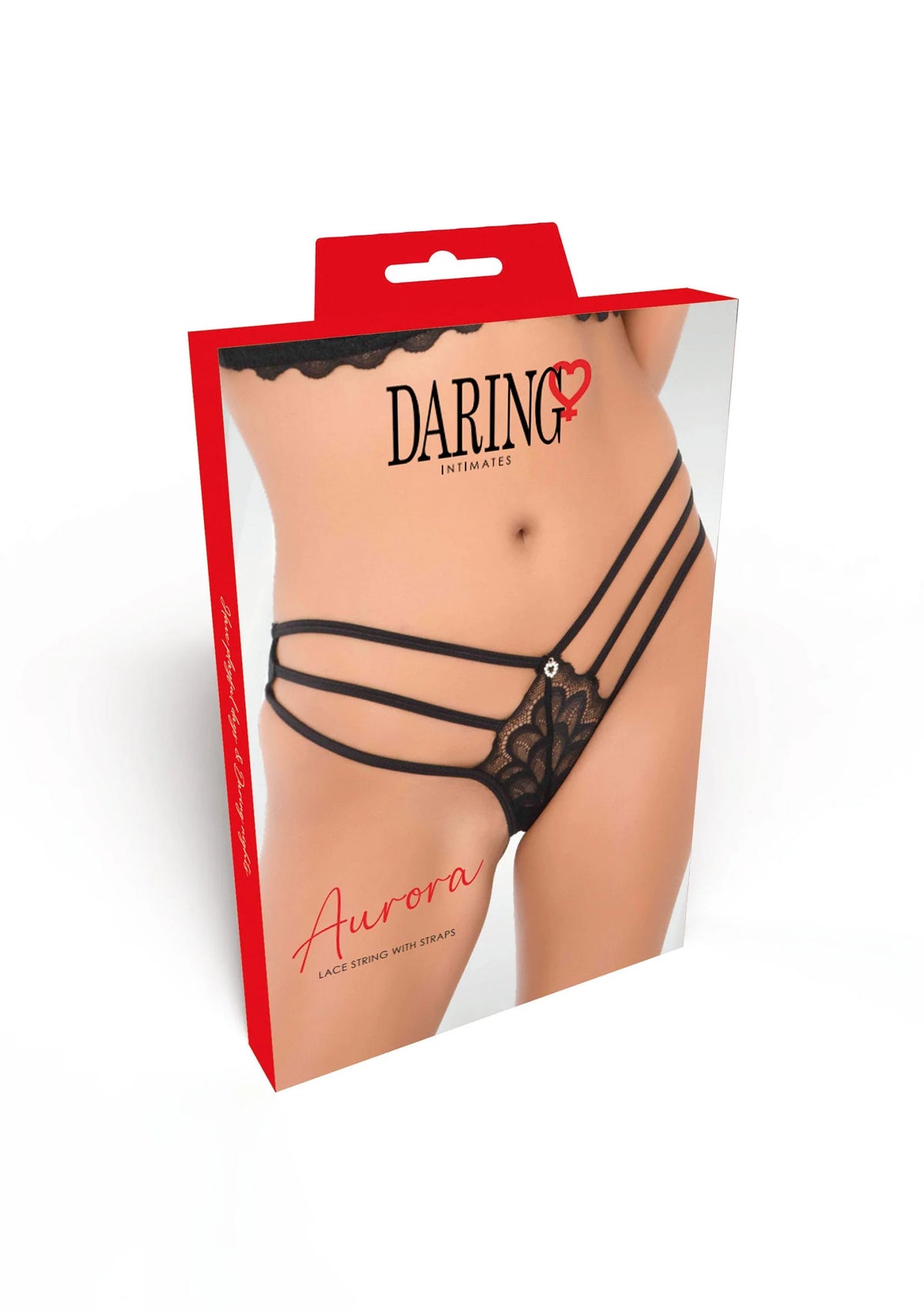 Bestel: Lace string with straps by Daring Intimates Day & Night - lingerie bij Happytoys.nl, happytoys.be, Happytoys.ae: erotische sex webshop | liever Happy dan Easy ⭐⭐⭐⭐⭐